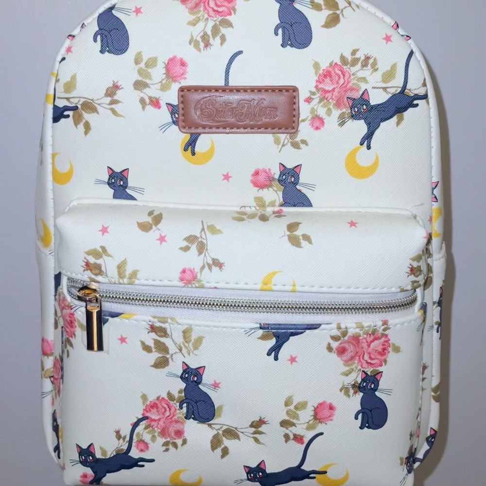 COPY - Sailor Moon Hot Topic Mini Backpack Luna Print
